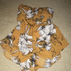 Shein tube flowy romper